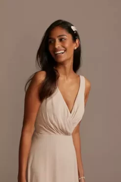 V-Neck Tank Full Skirt Bridesmaid Dress 12 V-Neck Tank Full Skirt Bridesmaid Dress -Bridal Shop 4XLF20228 BISCOTTI BM PROD3 118