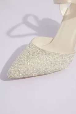 Crystal Embellished Pointed Toe Heels -Bridal Shop ALVA10 MBLUSH SHOES PROD10 32