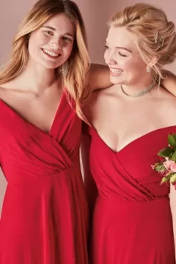 V-Neck Tank Full Skirt Bridesmaid Dress 16 V-Neck Tank Full Skirt Bridesmaid Dress -Bridal Shop F20228 1 PDP Crop JAN12 1920x2880
