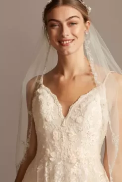 A-Line Wedding Dress With Double Straps -Bridal Shop MS251177 IVYCHAMP MS PROD12 V2 080