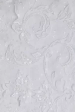 Sheer Corset Bodice Sheath Wedding Dress -Bridal Shop SWG942 SWHITE SIG SWATCH PROD5 7