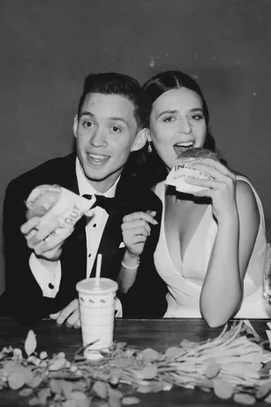 Sheer Back Crepe Wedding Dress With Lace Train 9 Sheer Back Crepe Wedding Dress With Lace Train - Image 9